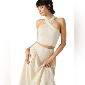 Steve Madden Linen Winnie Top